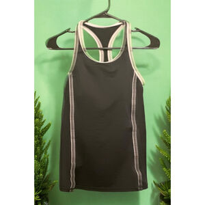 Women's Lands' End Tank Top, Size 10, Black & White